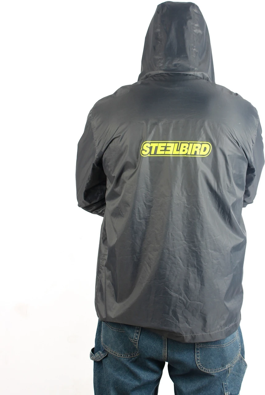 STEELBIRD FLASH RAINWEAR GREY XL STEELBIRD FLASH RAINWEAR GREY XL