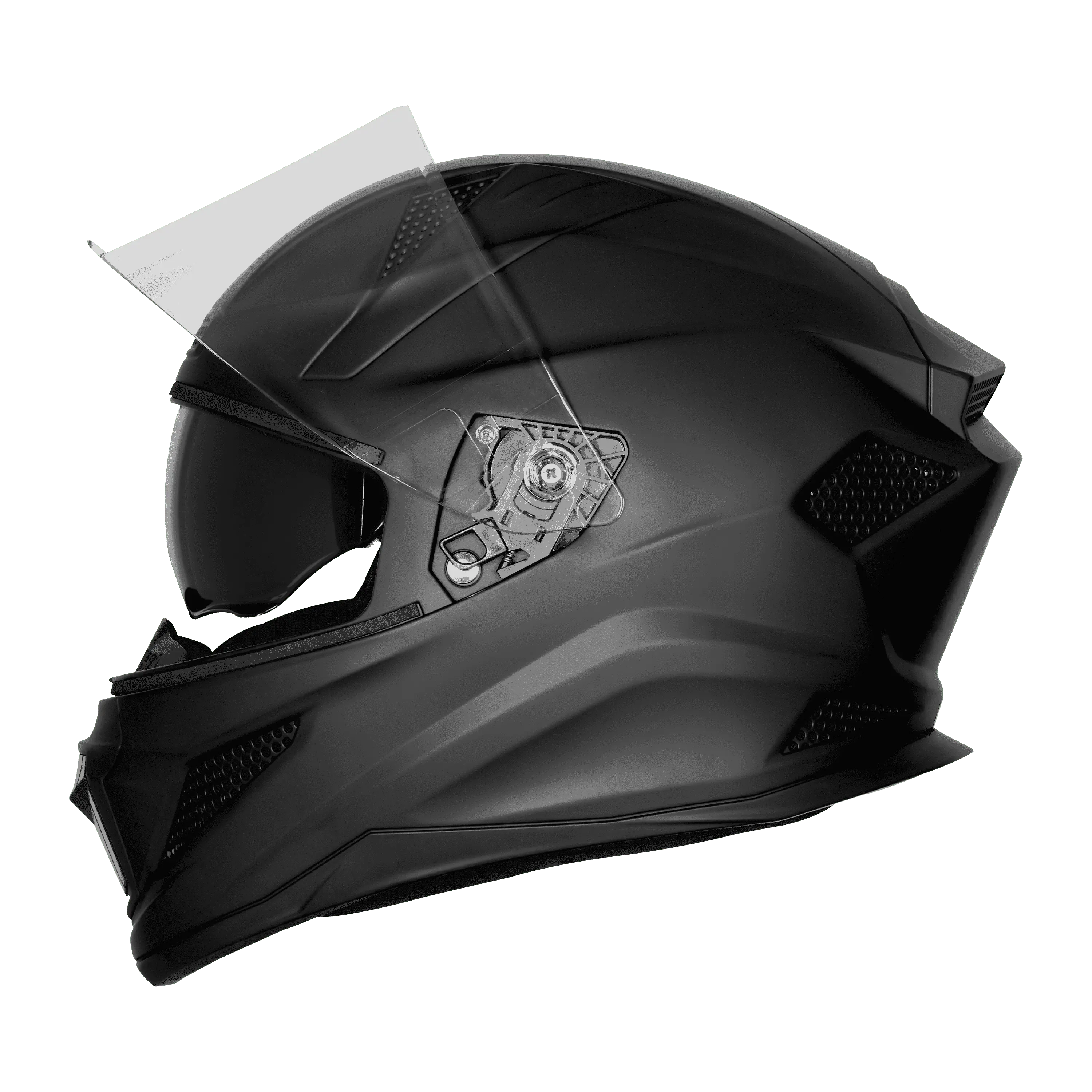 STEELBIRD SBH-25 ISS SHARP GLOSSY BLACK C/V 620 MM (XL)