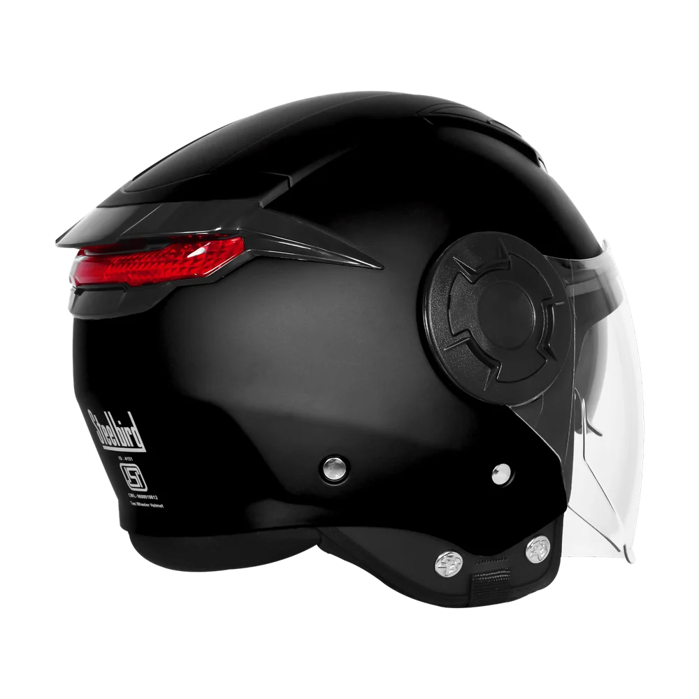 STEELBIRD SBH-73 ISS DRX RF DASHING BLACK 580MM STEELBIRD SBH-73 ISS DRX RF DASHING BLACK 580MM