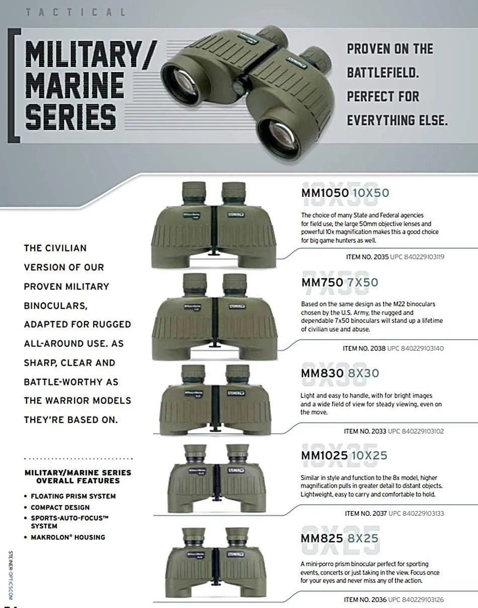 STEINER Military-Marine Series Binoculars