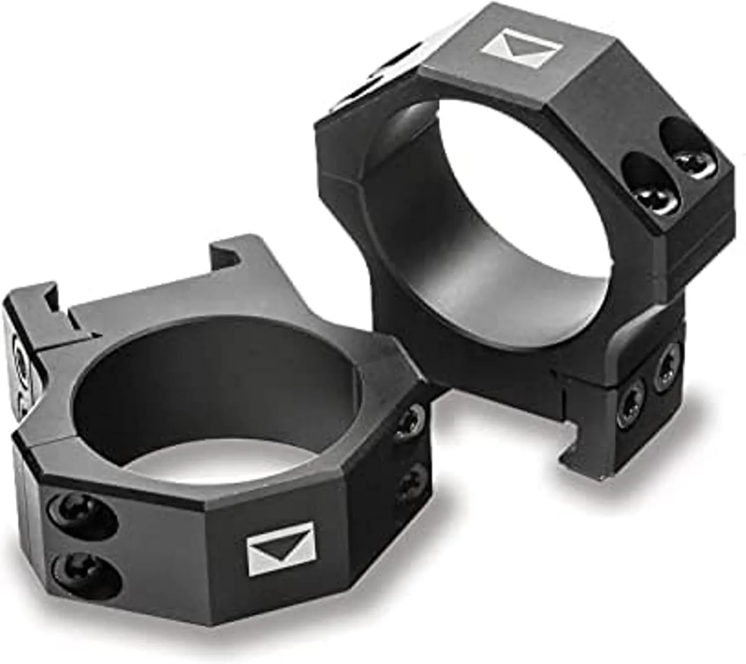STEINER H-Series Lightweight 30mm Scope Rings, Black, Picatinny