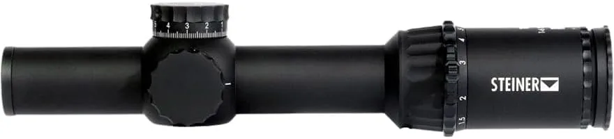 Steiner T6Xi Rifle Scope 1-6x 24mm Illuminated KC-1 Reticle Matte Black