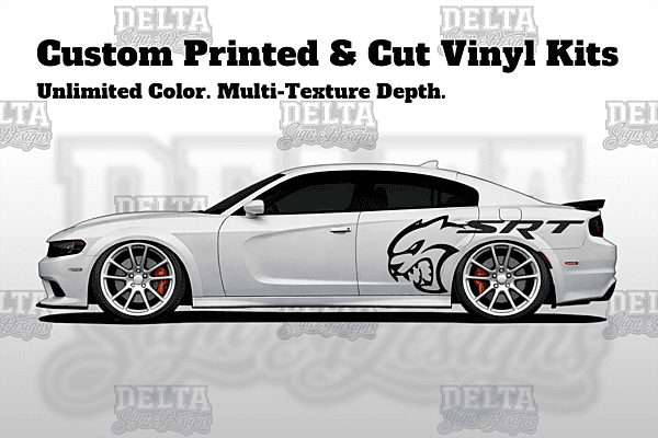 Custom Printed & Cut Vinyl Graphics Kit