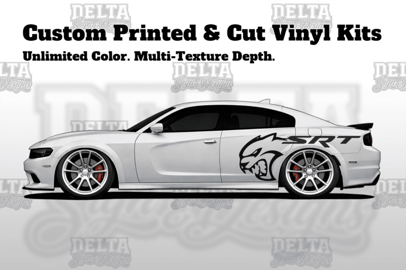 Custom Printed & Cut Vinyl Graphics Kit