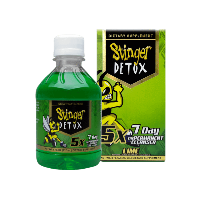 Stinger Detox - 5X - 7 Day Extra Strength Permanent - Lime