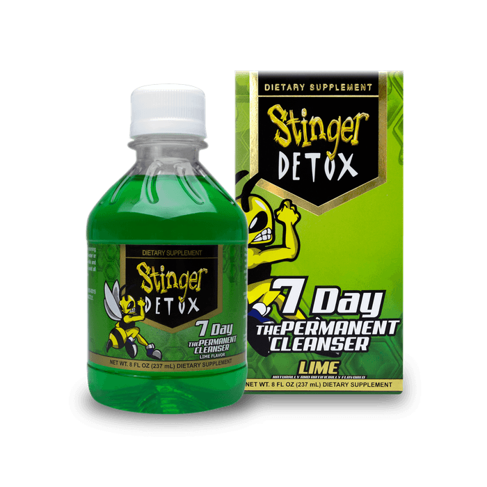 Stinger Detox - 7 Day Permanent - 8oz- Lime