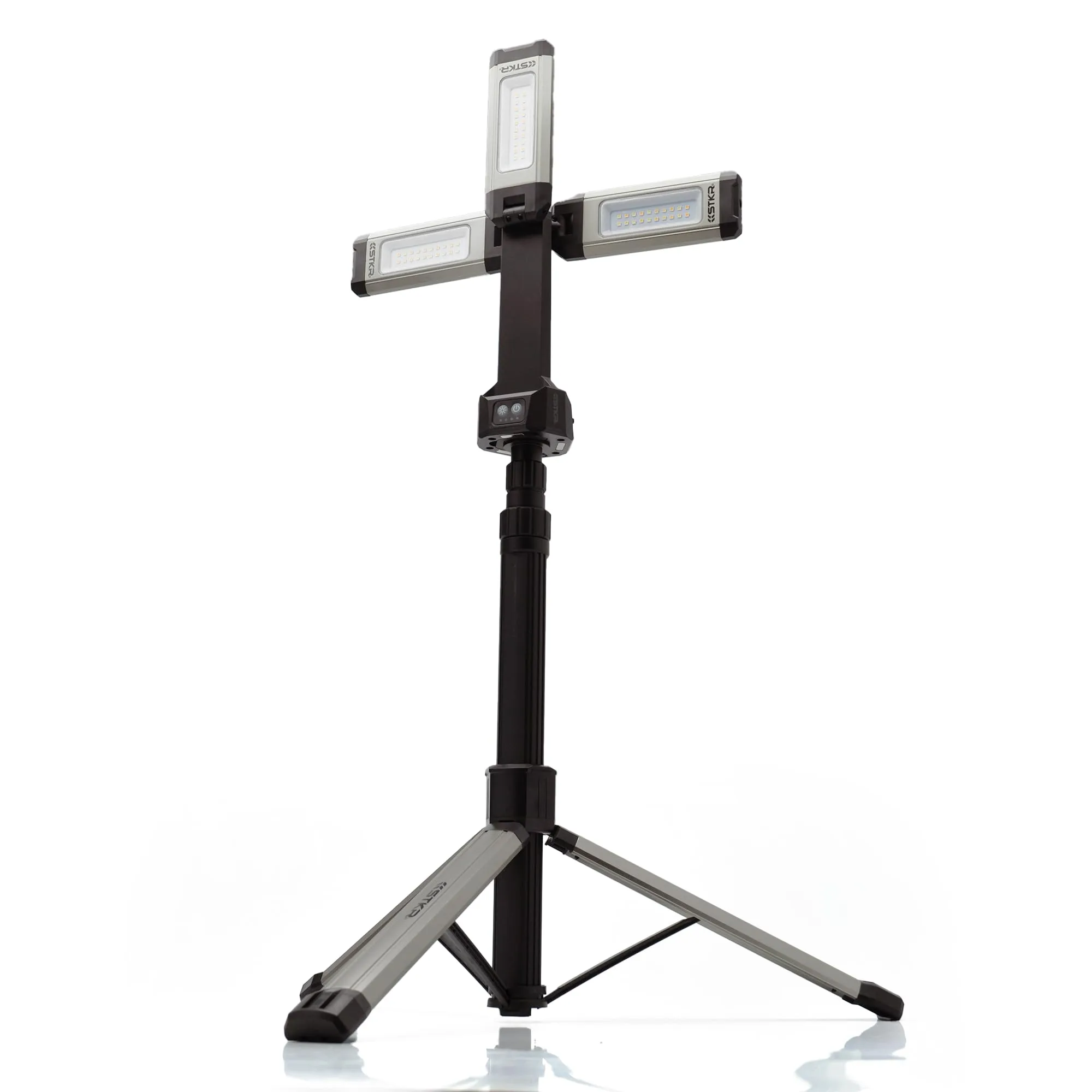 STKR Concepts Tri-Mobile with Tripod - 2000 Lumen Area Work Light, Black,12681