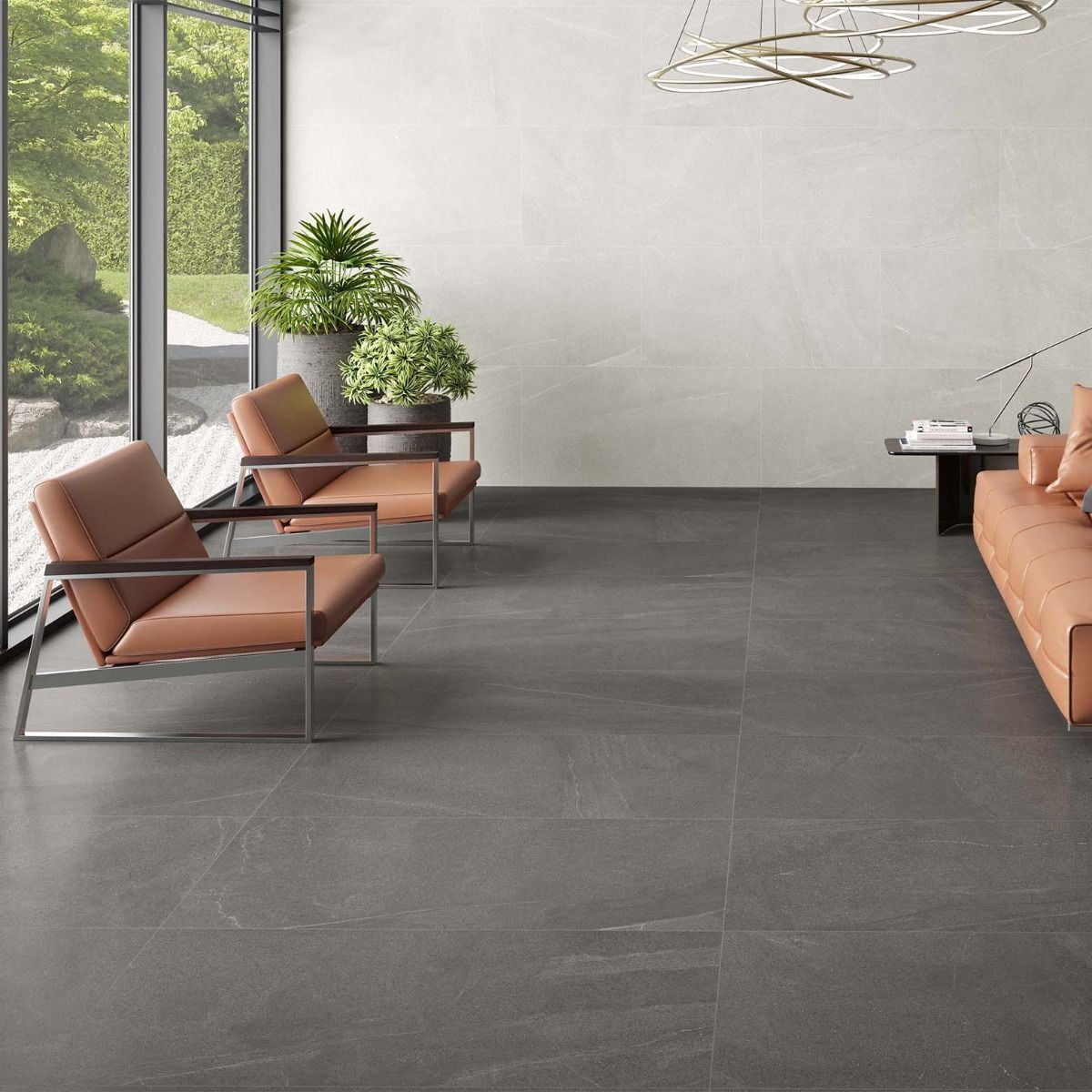 Gresie STN CERAMICA, INOUT ANKER GRAPHITE 60X120