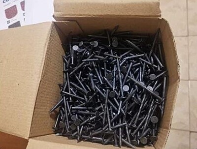 Stone Coated Serrated Roofing Nails