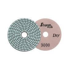 Stone Plus Dry Polishing Pad - 4", 3000 grit Stone Plus Dry Polishing Pad - 4", 3000 grit