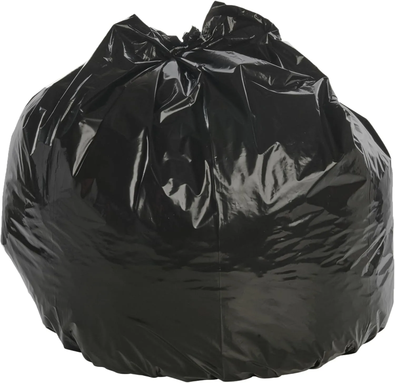 Stout by Envision 30 Gallon Heavy Duty Total Recycled Content (TRC) Trash Bags, X-Heavy 1.3 Mil Plastic, 30% PCM, 100 Bags, 30"x39" (T3039B13)