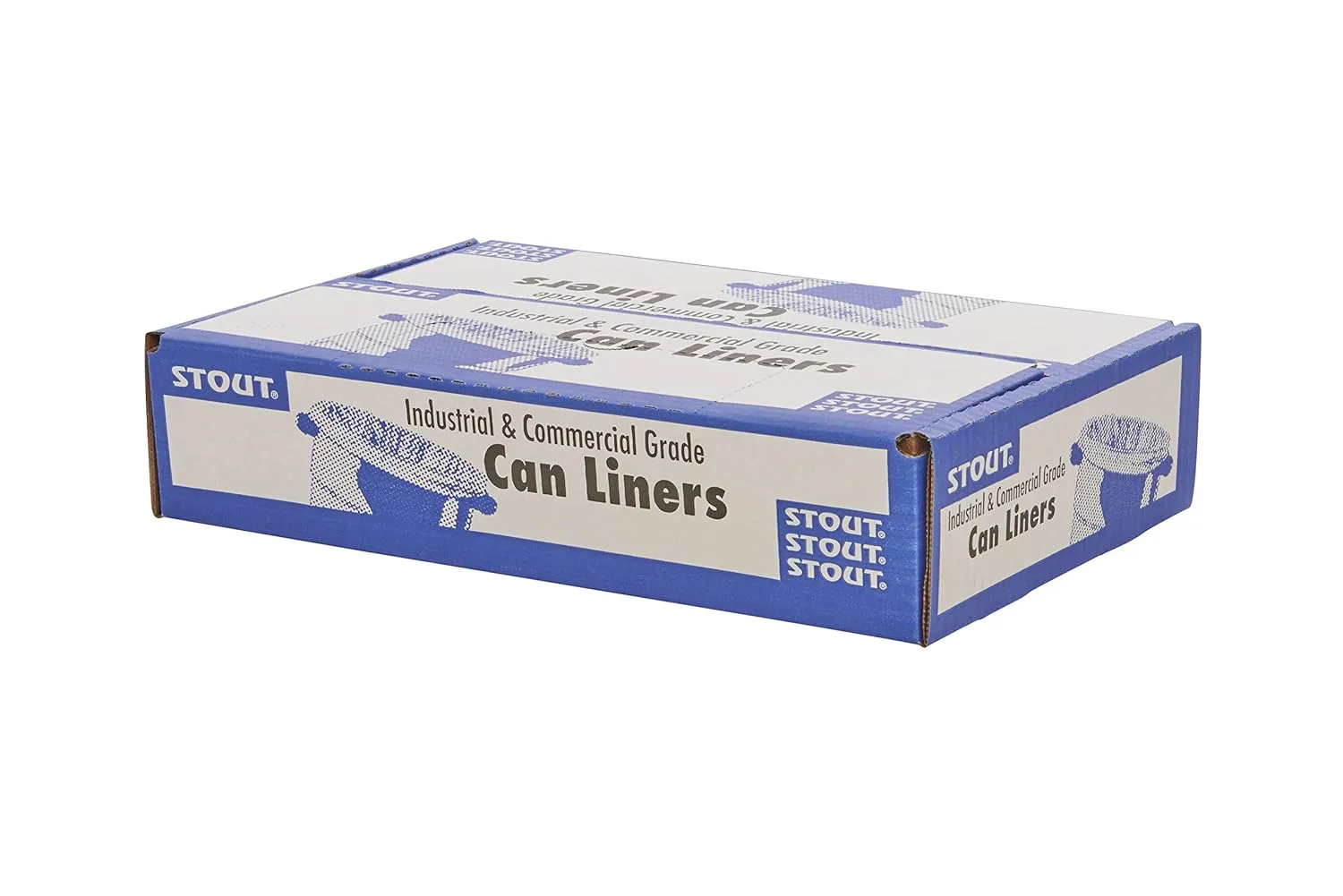STOUT Total Recycled Content Heavy-Duty Trash Bags