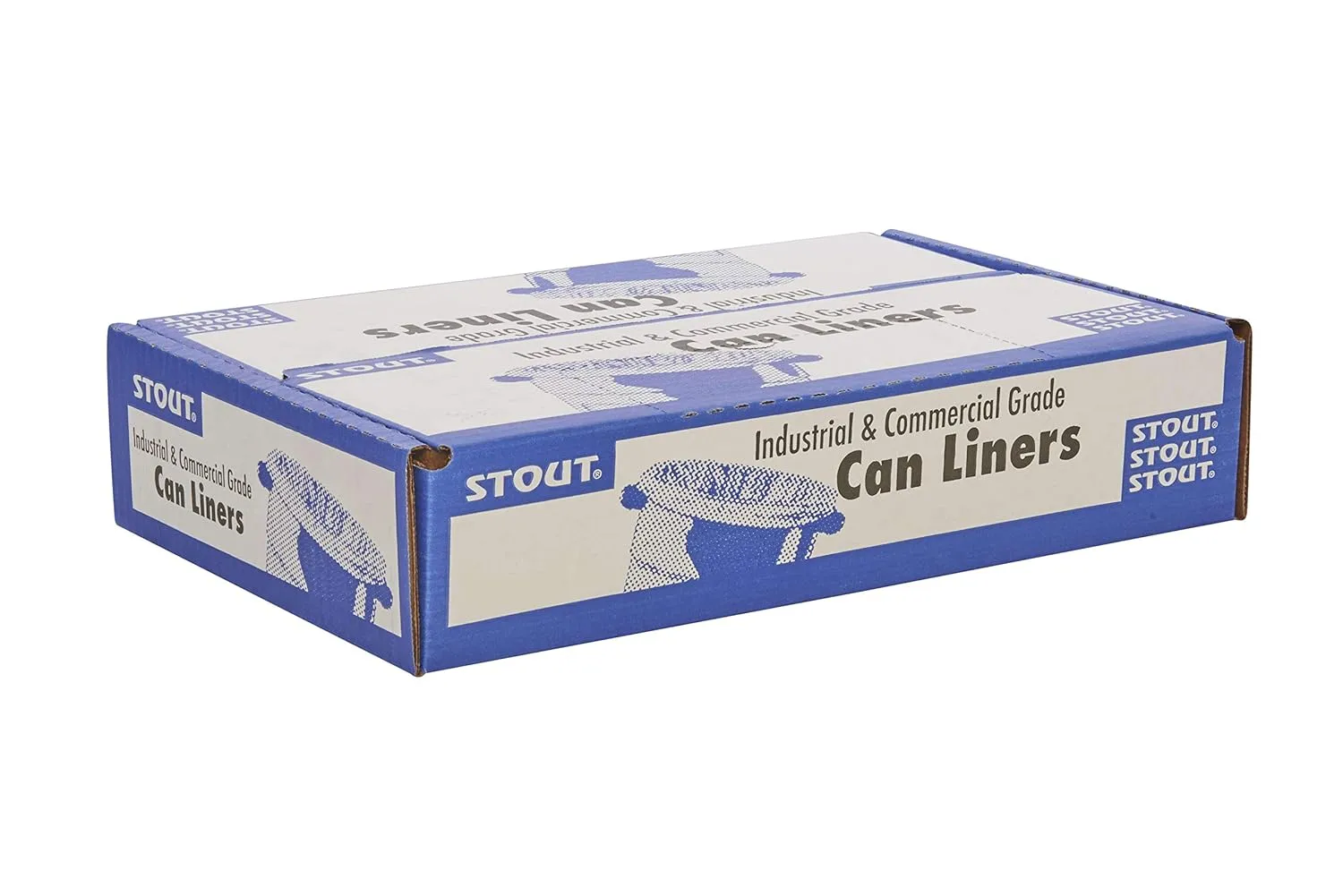 STOUT Total Recycled Content Heavy-Duty Trash Bags