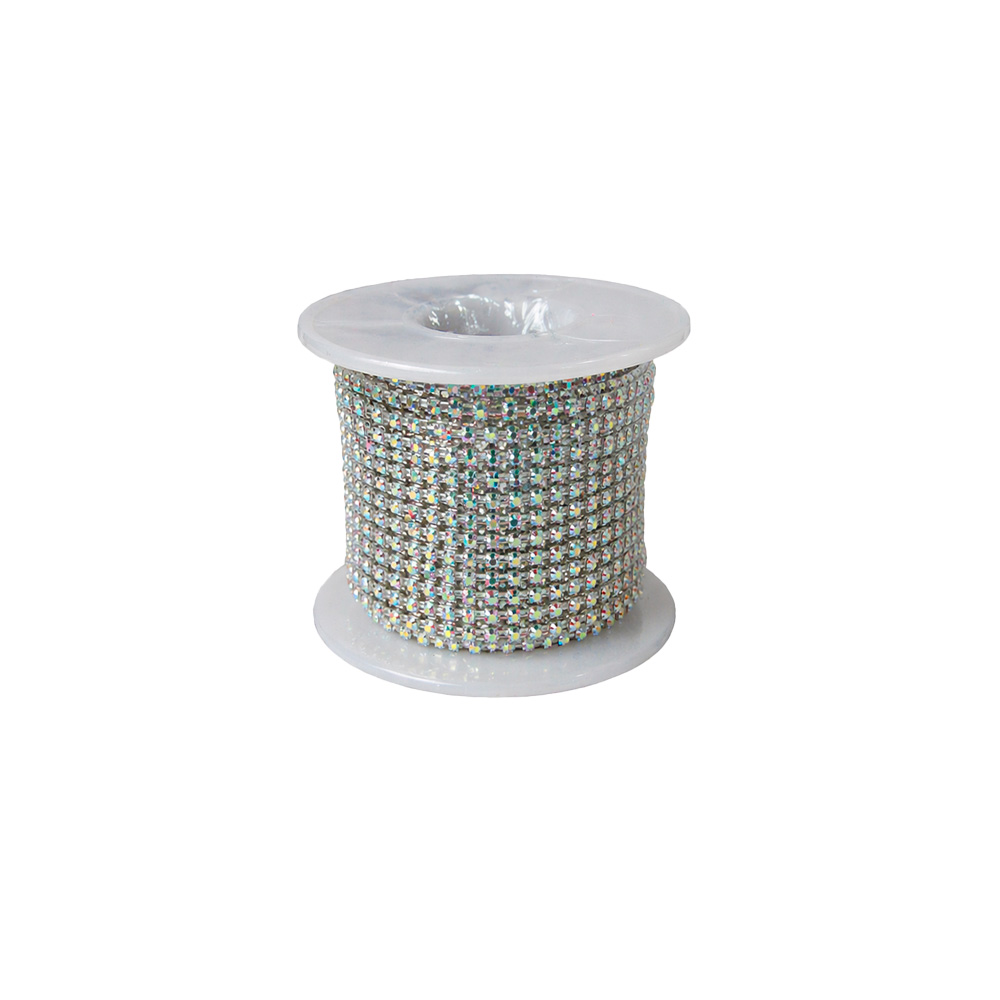 Strass Ss6.5 Plateado/Ab Rollo X 10 Yardas