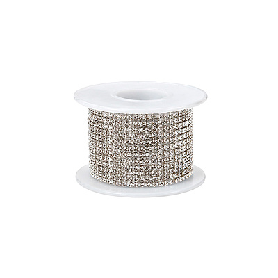 Strass Ss6.5 Plateado Rollo X 10 Yardas
