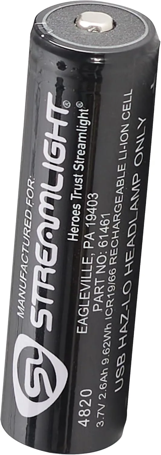 Streamlight 61461 Lithium ion Battery - USB HAZ-LO Headlamp