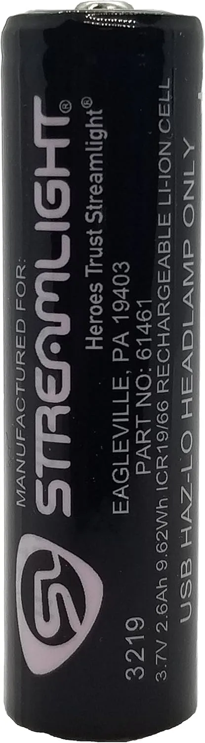 Streamlight 61461 Lithium ion Battery - USB HAZ-LO Headlamp