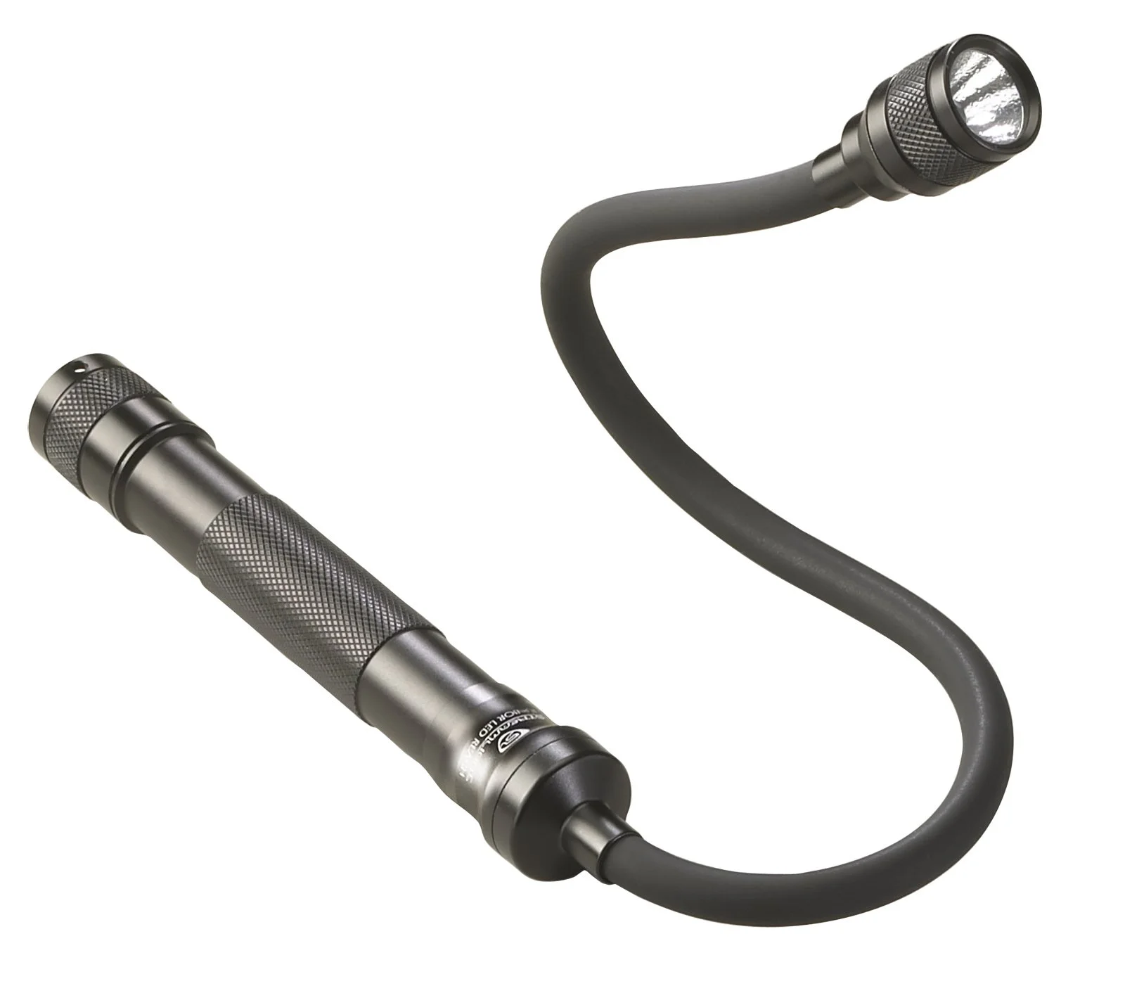 Streamlight 71600 Jr. Reach LED 115-Lumen Handheld Flashlight With Flexible Extension Cable and two (2) AA Alkaline