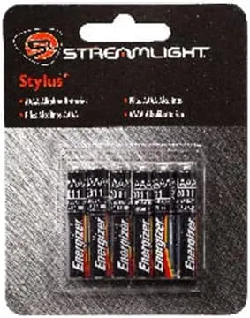 AAAA Alkaline Batteries Clip Strip Display