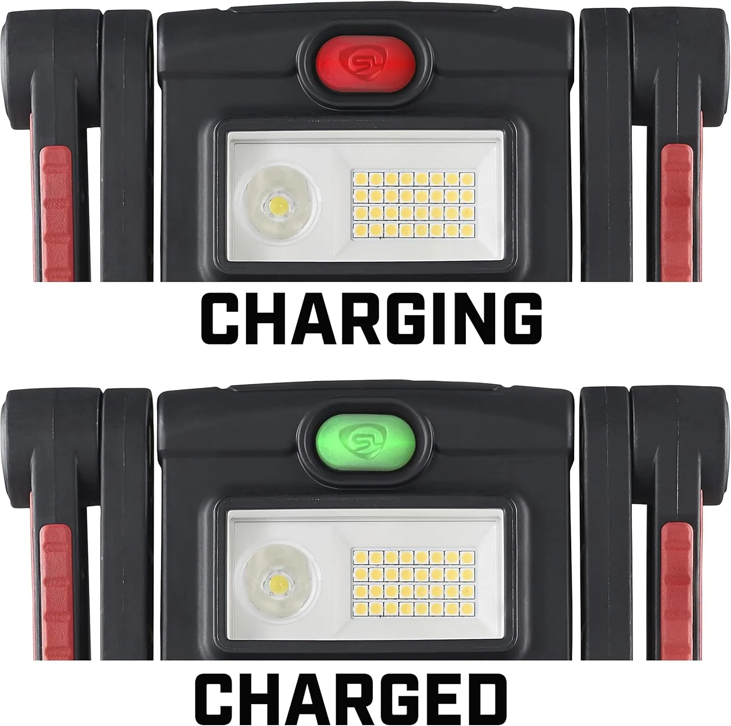Streamlight BearTrap 61520 2000 Lumen Multi-Function Worklight with Magnetic Base and Hang Hook, 120V/100V AC, Red