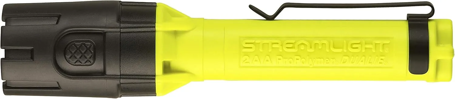 Streamlight Dualie 2AA Dual-Beam LED Flashlight with Pocket Clip and Magnetic Base