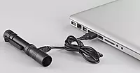 Streamlight 66320 MacroStream USB 500-Lumen 2000-Candela Rechargeable EDC Compact LED Flashlight with USB Cable, Black