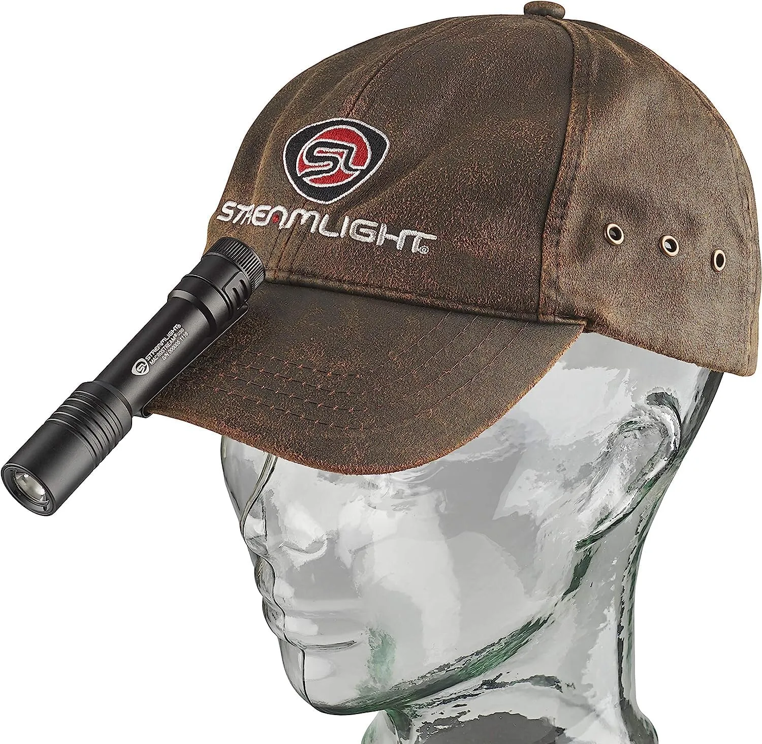 Streamlight 66320 MacroStream USB 500-Lumen 2000-Candela Rechargeable EDC Compact LED Flashlight with USB Cable, Black