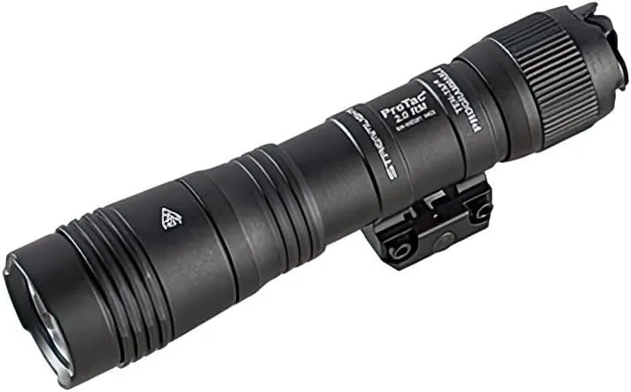 Streamlight 89003 ProTac 2.0 2000-Lumen Rail Mount High Lumen Tactical Rechargeable Long Weapon-Mounted Flashlight