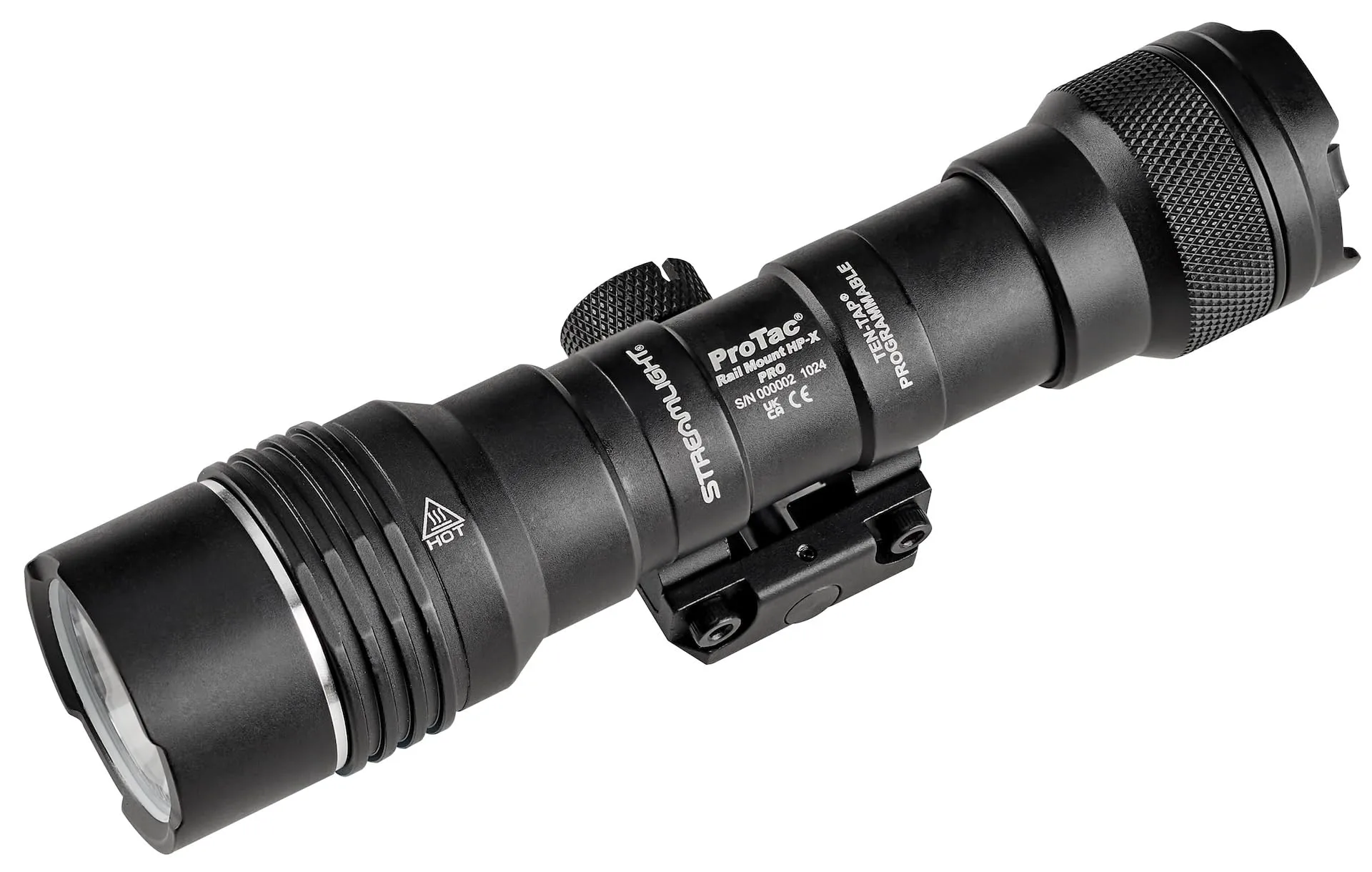 Streamlight 89015 ProTac Rail-Mount HP-X Pro System 800-Lumen 105000-Candela Tactical Flashlight with JackCap Tail Switch