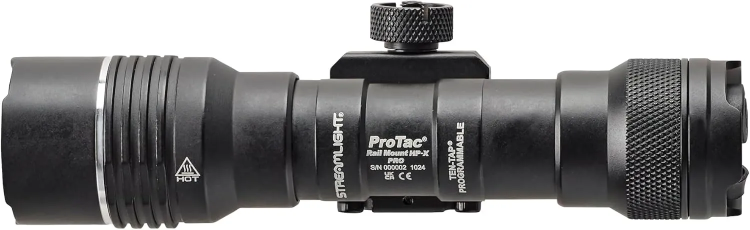 Streamlight 89016 ProTac Rail-Mount HP-X Pro USB System 800-Lumen 105000-Candela Rechargeable Tactical Flashlight