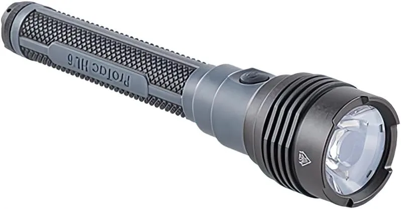 Streamlight 88132 ProTac HL 6 5,300-Lumen 80,000-Candela Rechargeable Flashlight with Y USB-C Cord and Wrist Lanyard, Black