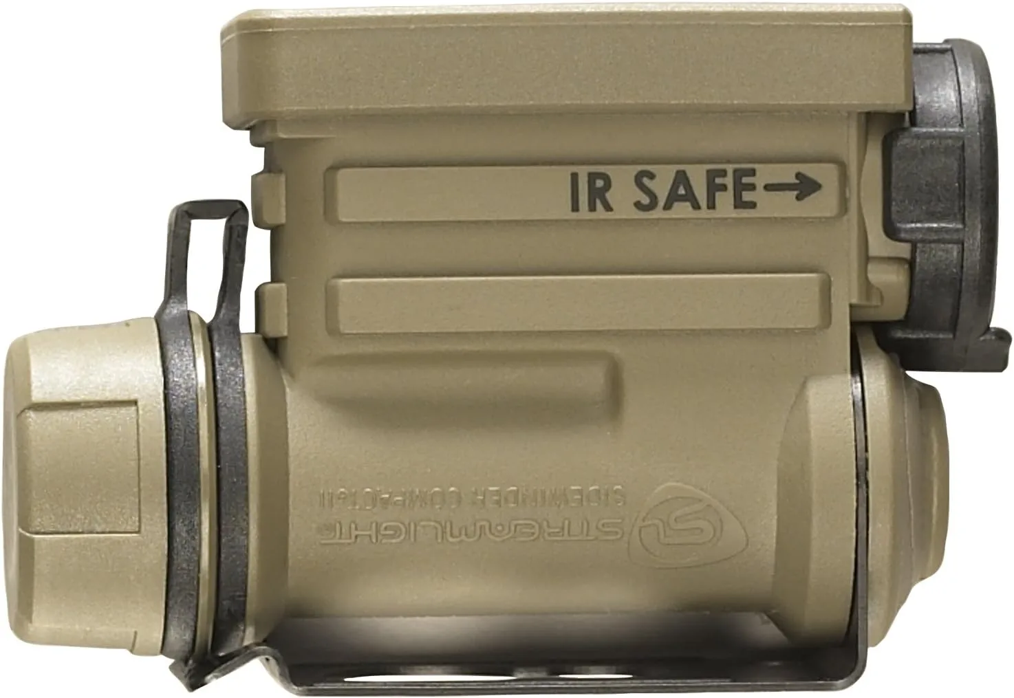 Streamlight 14516 Sidewinder 55-Lumens Compact II Military Flashlight Without Helmet Mount, Box, Coyote