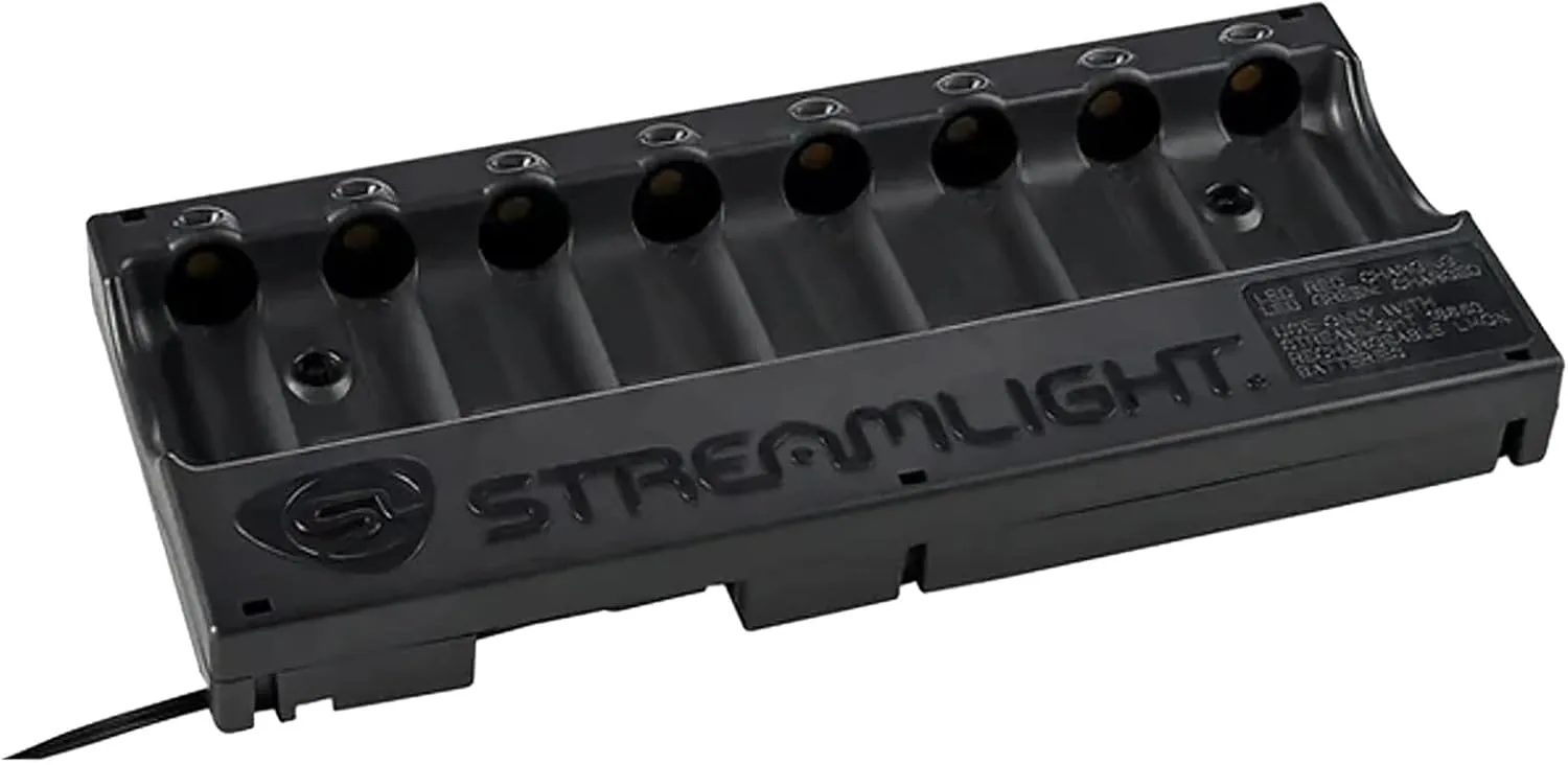 8-Unit SL-B9 Bank Charger-12V DC-Include (8) SL-B9 batteries