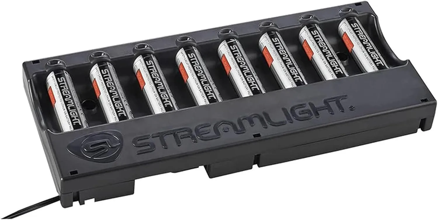 8-Unit SL-B9 Bank Charger-12V DC-Include (8) SL-B9 batteries