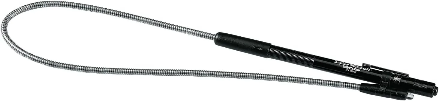 Streamlight 65418 Stylus Long Reach 11-Lumen Pen Light with 3 AAAA Alkaline Batteries and Flexible 11.5-Inch Extension Cable