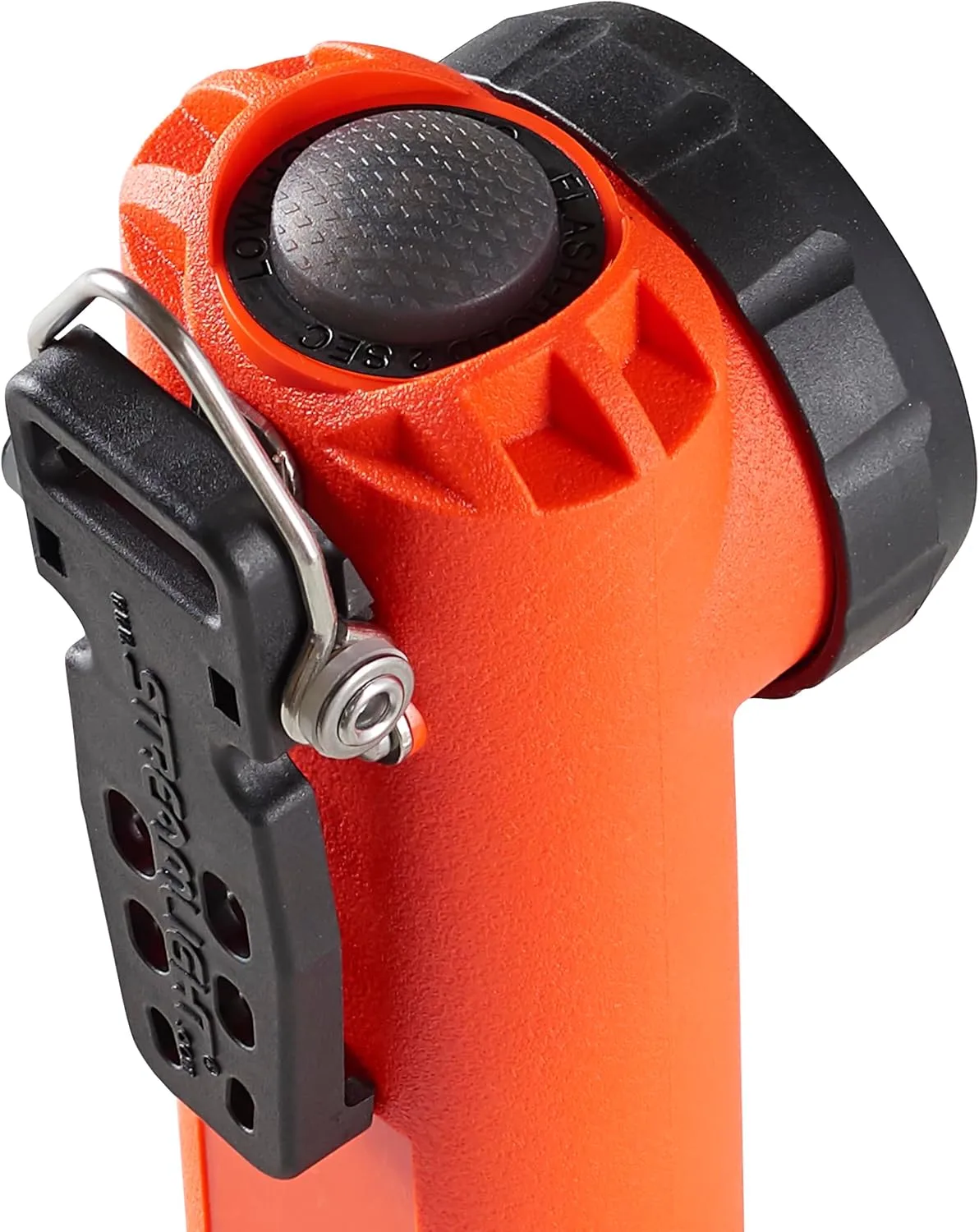 Streamlight 90952 Survivor X 250-Lumen Right-Angle Firefighter's Flashlight with Charger and Charging System, Orange