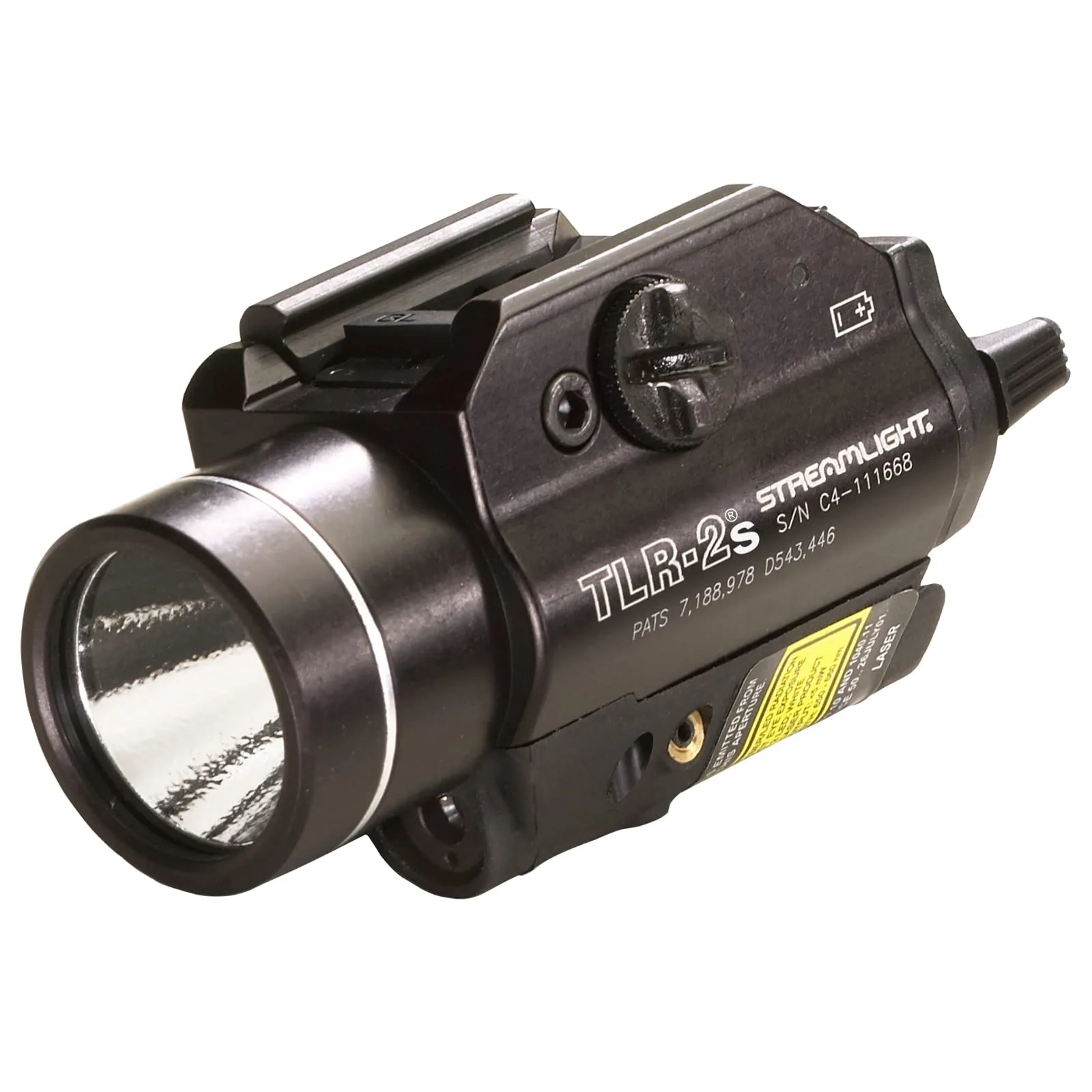 Streamlight 69120 TLR-2 300-Lumen Rail-Mounted Tactical Weapon Light with Integrated Red Aiming Laser Includes Key Kit