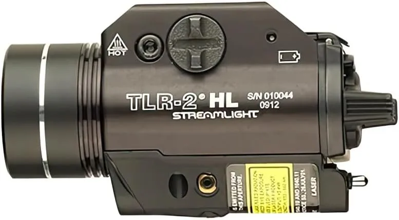 Streamlight 69261 TLR-2 HL 1000-Lumen Rail Mounted Weapon Light with integrated Red Aiming Laser Includes Key Kit for Select