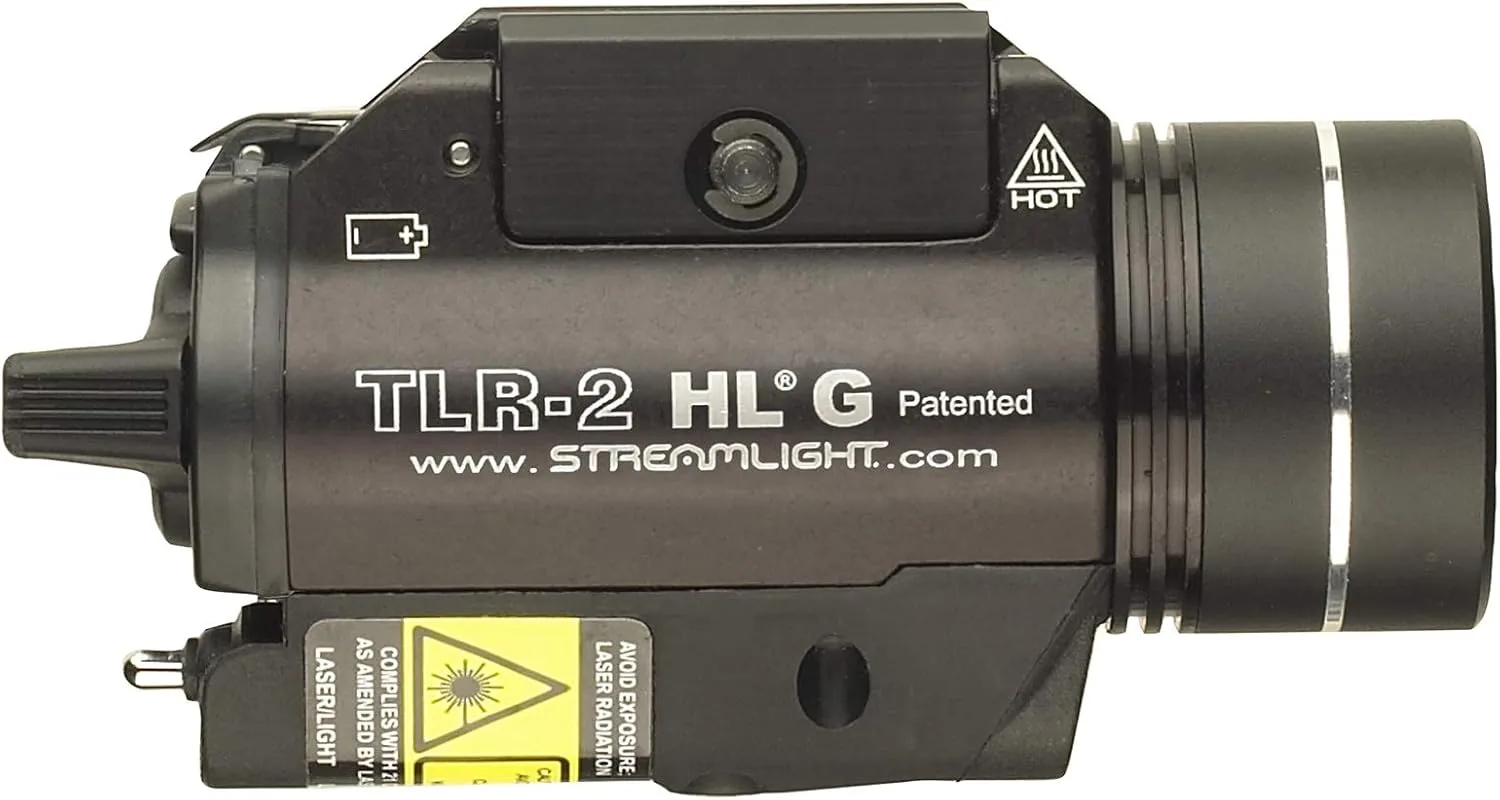 Streamlight 69265 TLR-2 HL G 1000-Lumen Rail-Mounted Tactical Weapon Light with Integrated Green Aiming Laser