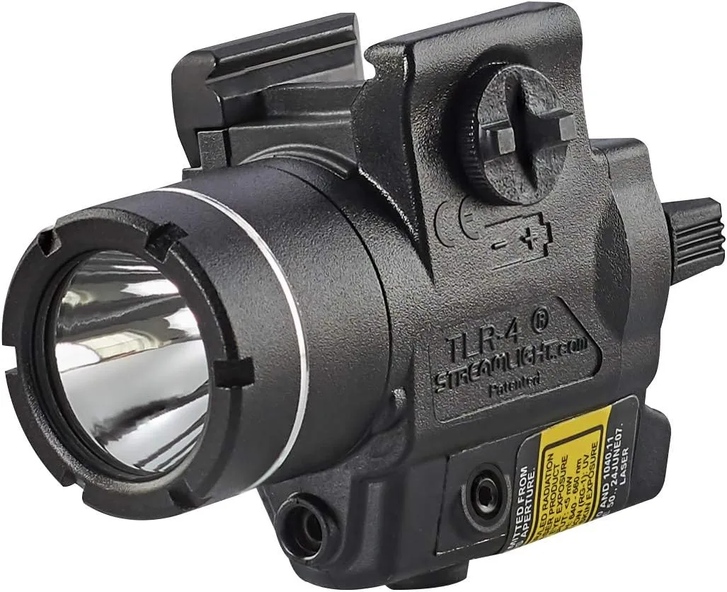 STREAMLIGHT TLR-4G Compact Rail-Mounted Tactical Weapon Light with Green Laser