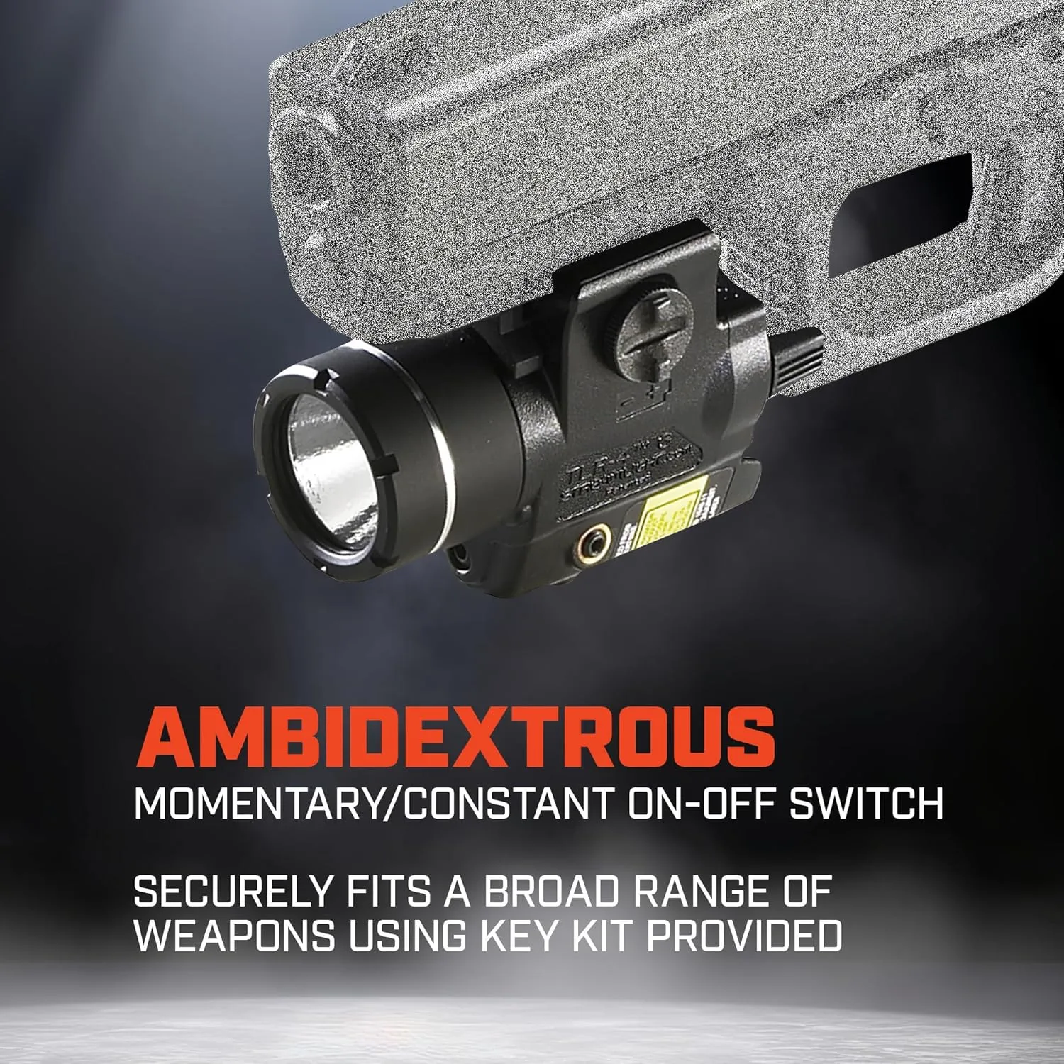 STREAMLIGHT TLR-4G Compact Rail-Mounted Tactical Weapon Light with Green Laser