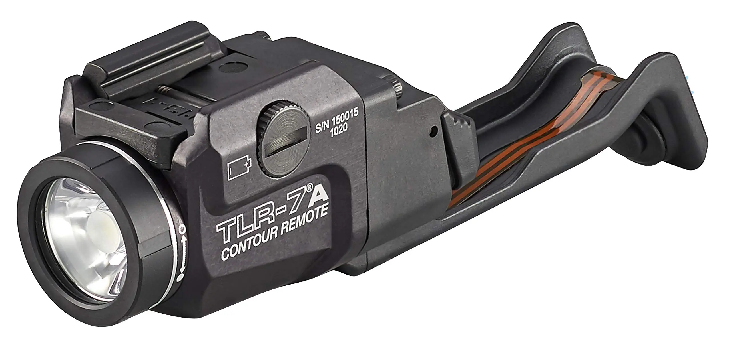 Streamlight 69428 TLR-7 X 500-Lumen Rail Mounted Tactical Light with Integrated Contour Remote Switch Exclusively for Glock