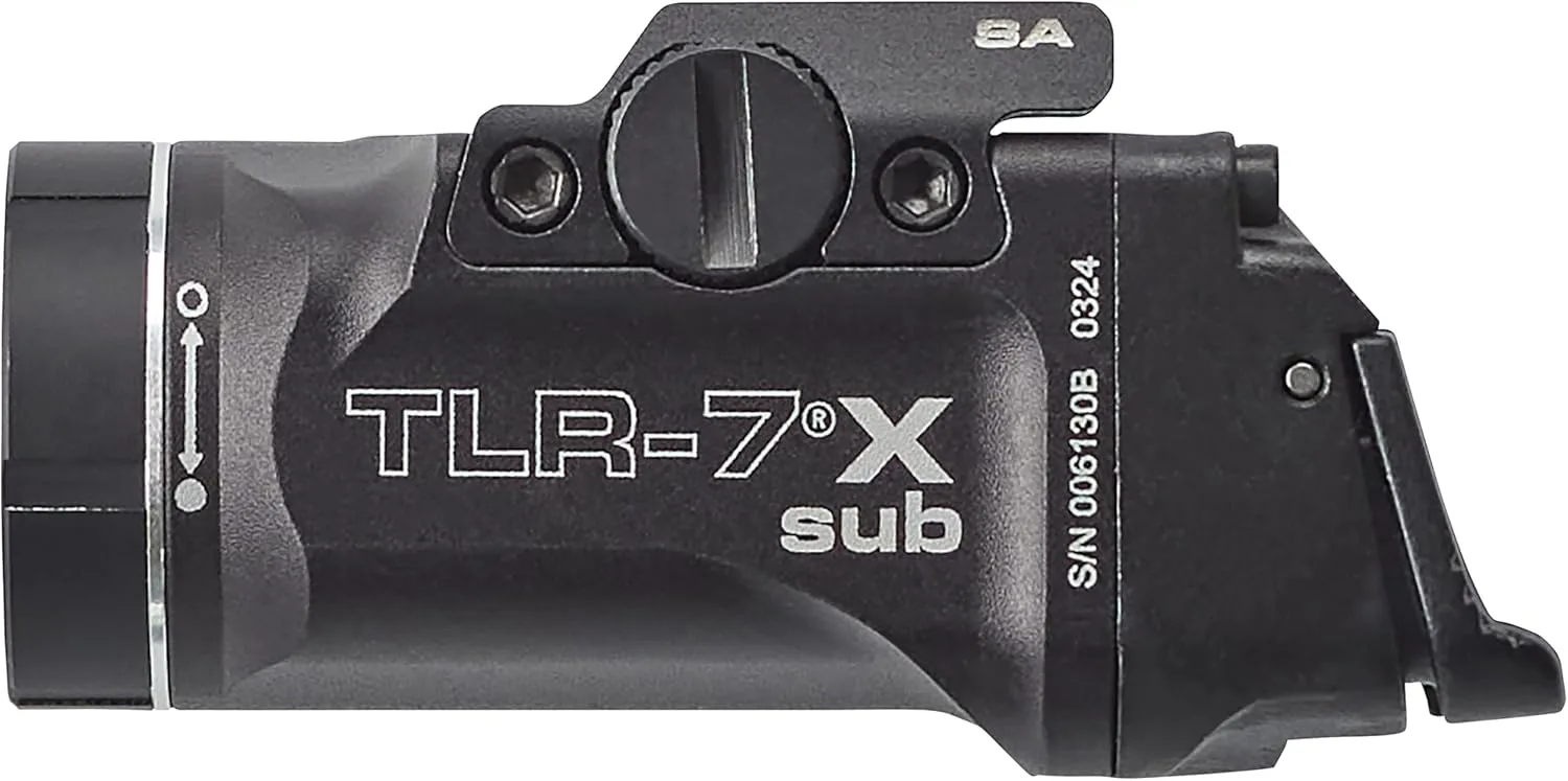 Streamlight 69408 TLR-7 X sub 500-Lumen 5000-Candela Weapon Light Designed Exclusively and Solely for Springfield Armory
