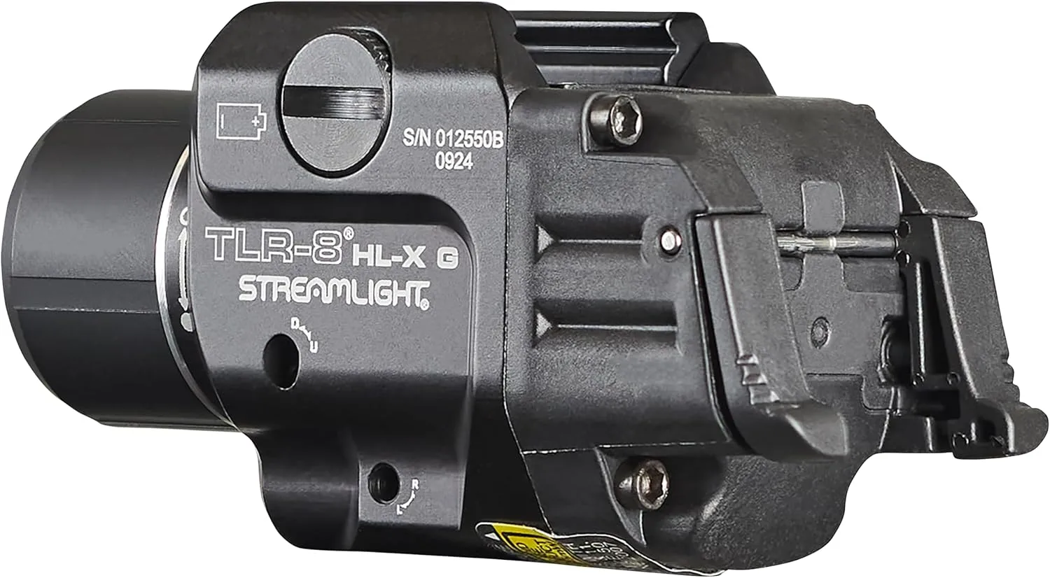 Streamlight 69475 TLR-8 HL-X G USB 1000-Lumen Weapon Rail-Mounted Rechargeable Tactical Flashlight with Integrated Green