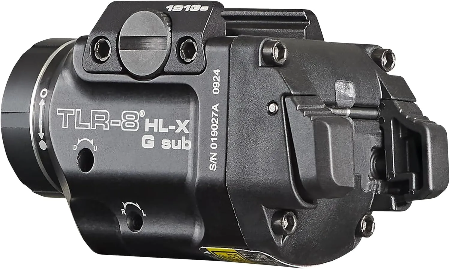 Streamlight 69478 TLR-8 HL-X G sub USB 1000-Lumen Weapon Rail-Mounted Rechargeable Tactical Flashlight with Integrated Green