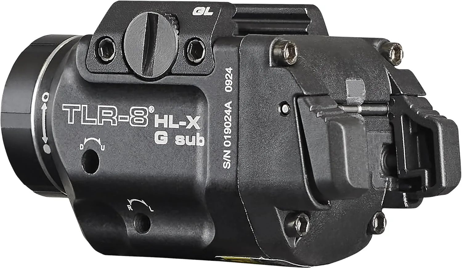Streamlight 69476 TLR-8 HL-X G sub USB 1000-Lumen Weapon Rail-Mounted Rechargeable Tactical Flashlight with Integrated Green
