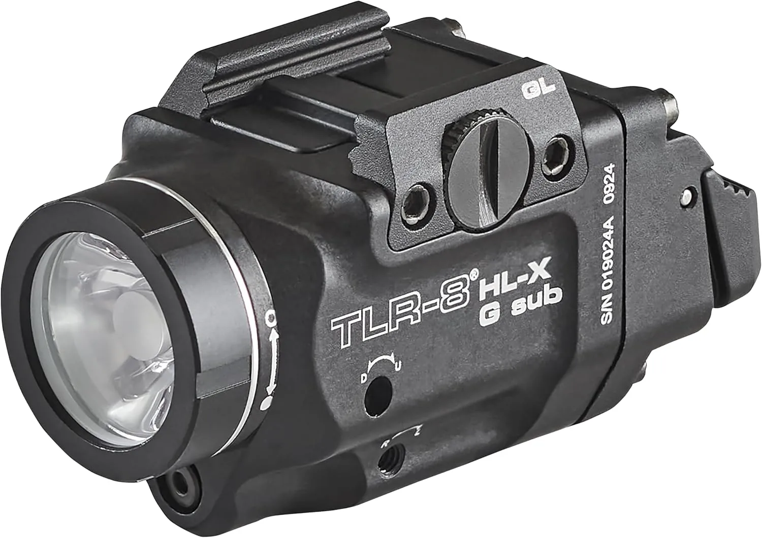 Streamlight 69476 TLR-8 HL-X G sub USB 1000-Lumen Weapon Rail-Mounted Rechargeable Tactical Flashlight with Integrated Green