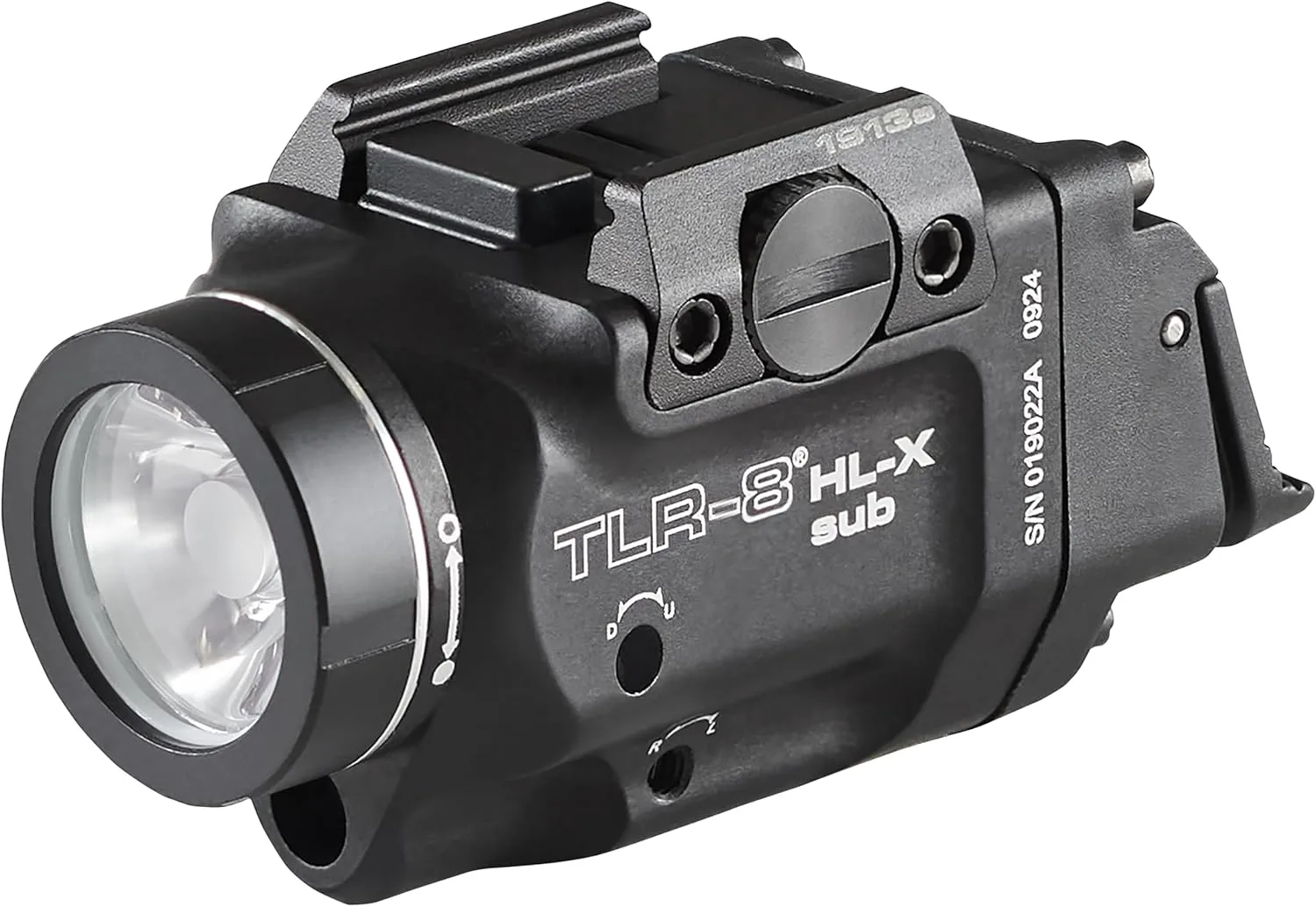Streamlight 69468 TLR-8 HL-X sub USB 1000-Lumen Weapon Rail-Mounted Rechargeable Tactical Flashlight with Integrated Red