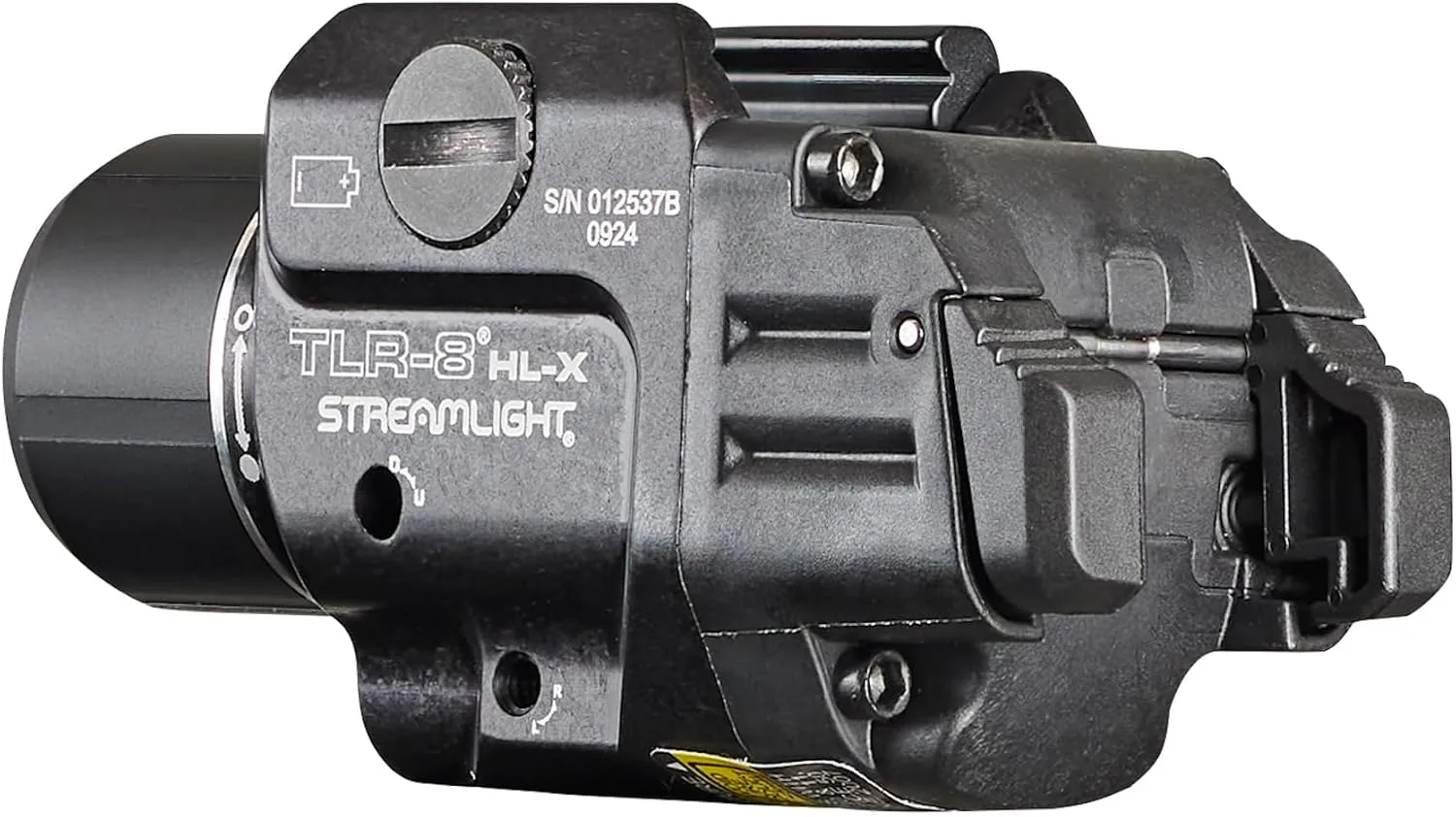 Streamlight 69465 TLR-8 HL-X USB 1000-Lumen Weapon Mounted Rechargeable Tactical Flashlight with Integrated Red Aiming Laser
