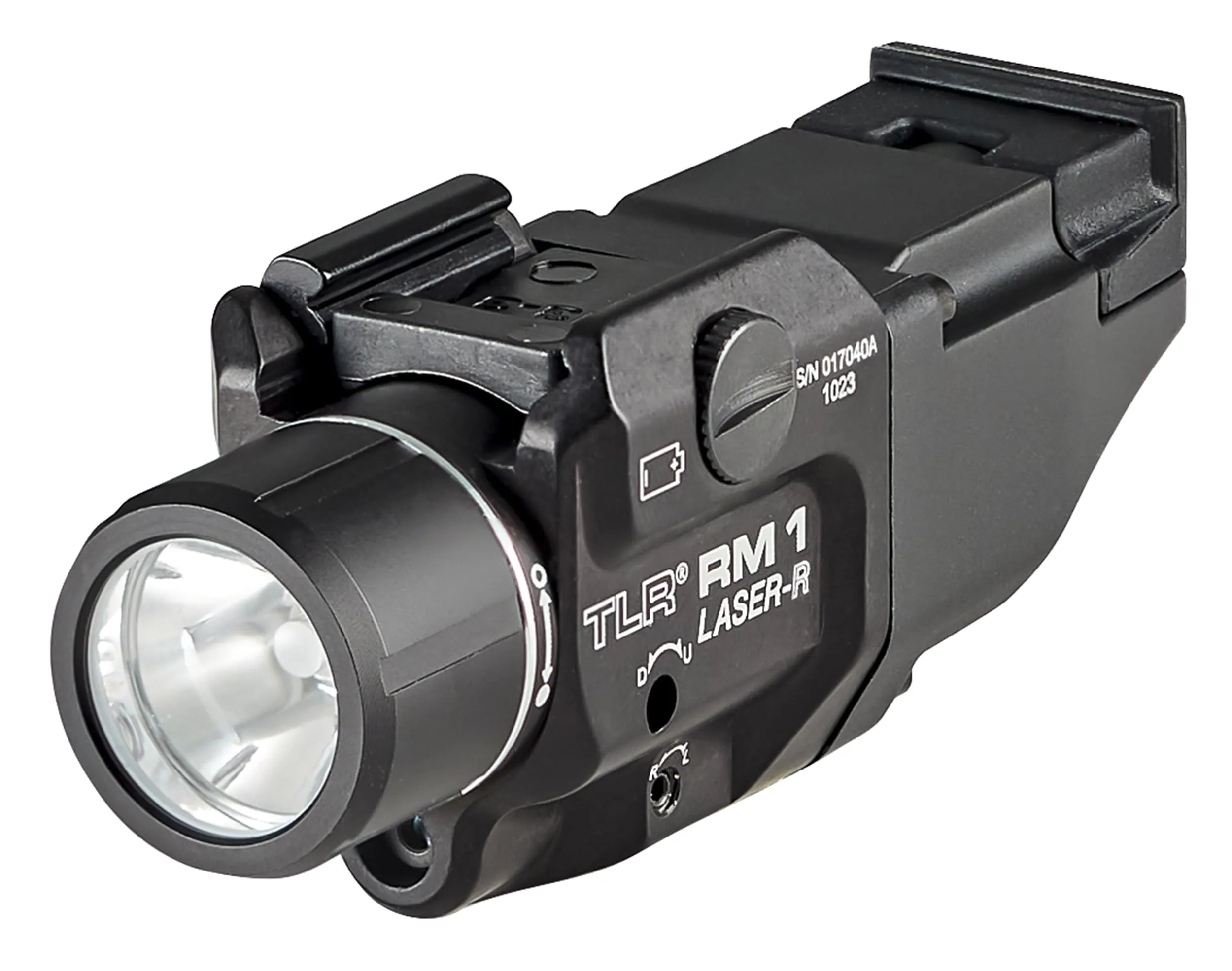 Streamlight 69446 TLR RM 1 500-Lumen Rail-Mounted Tactical Weapon Light with Integrated Red Aiming Laser, and Key Kit, Black